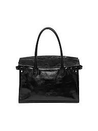 LIEBESKIND BERLIN | Ledertasche - Henkeltasche GLORIA SATCHEL Large | schwarz