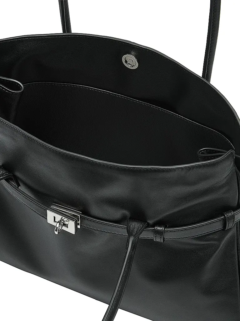 LIEBESKIND BERLIN | Ledertasche - Henkeltasche NORI Large | Schwarz