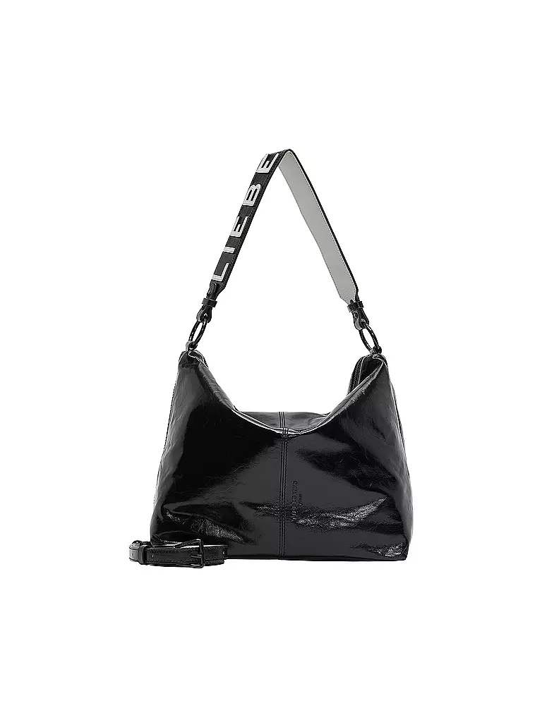 LIEBESKIND BERLIN | Ledertasche - Hobo Bag AISSA Medium | grau