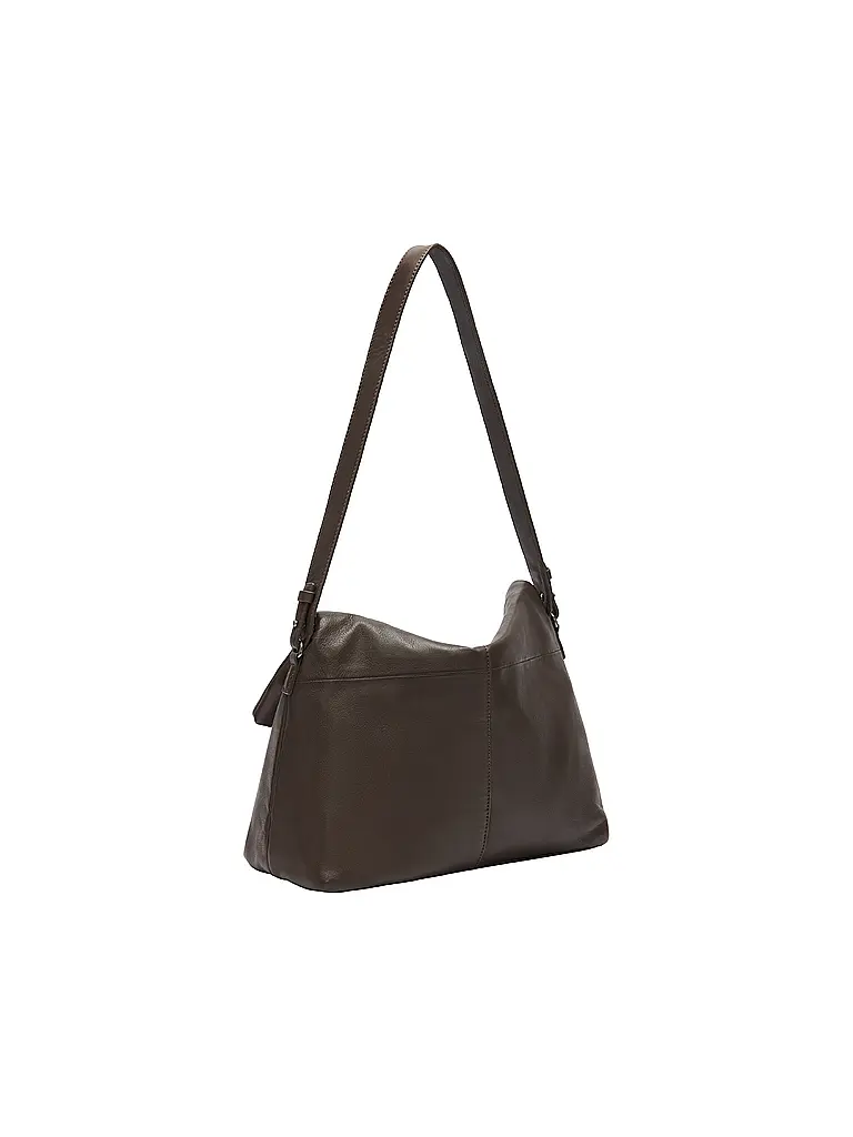 LIEBESKIND BERLIN | Ledertasche - Hobo Bag FIONA Medium | Braun