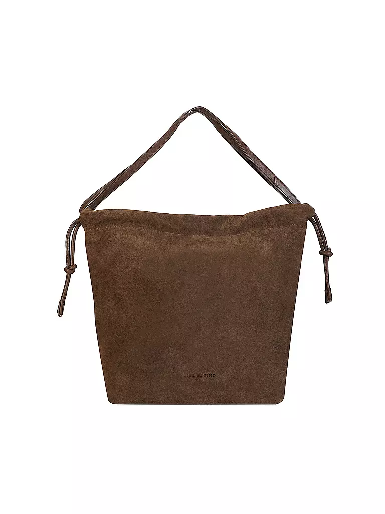 LIEBESKIND BERLIN | Ledertasche - Hobo Bag LYA Medium | braun