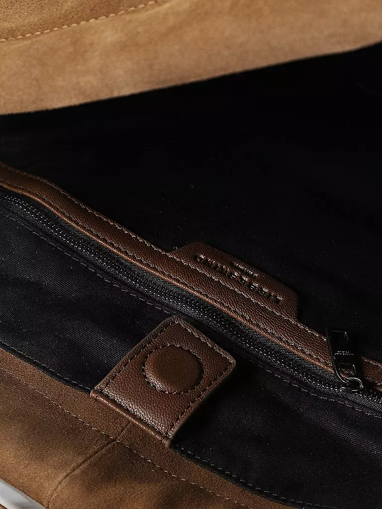 LIEBESKIND BERLIN | Ledertasche - Hobo Bag LYA Medium | braun