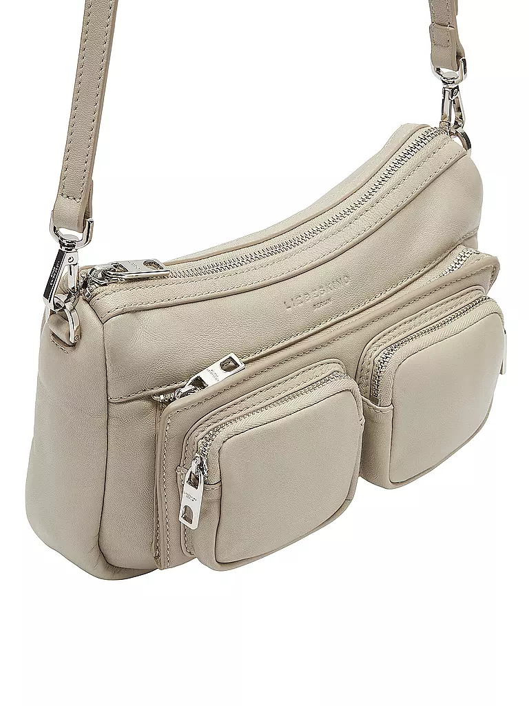 LIEBESKIND BERLIN | Ledertasche - Hobo Bag MAIA Small | schwarz