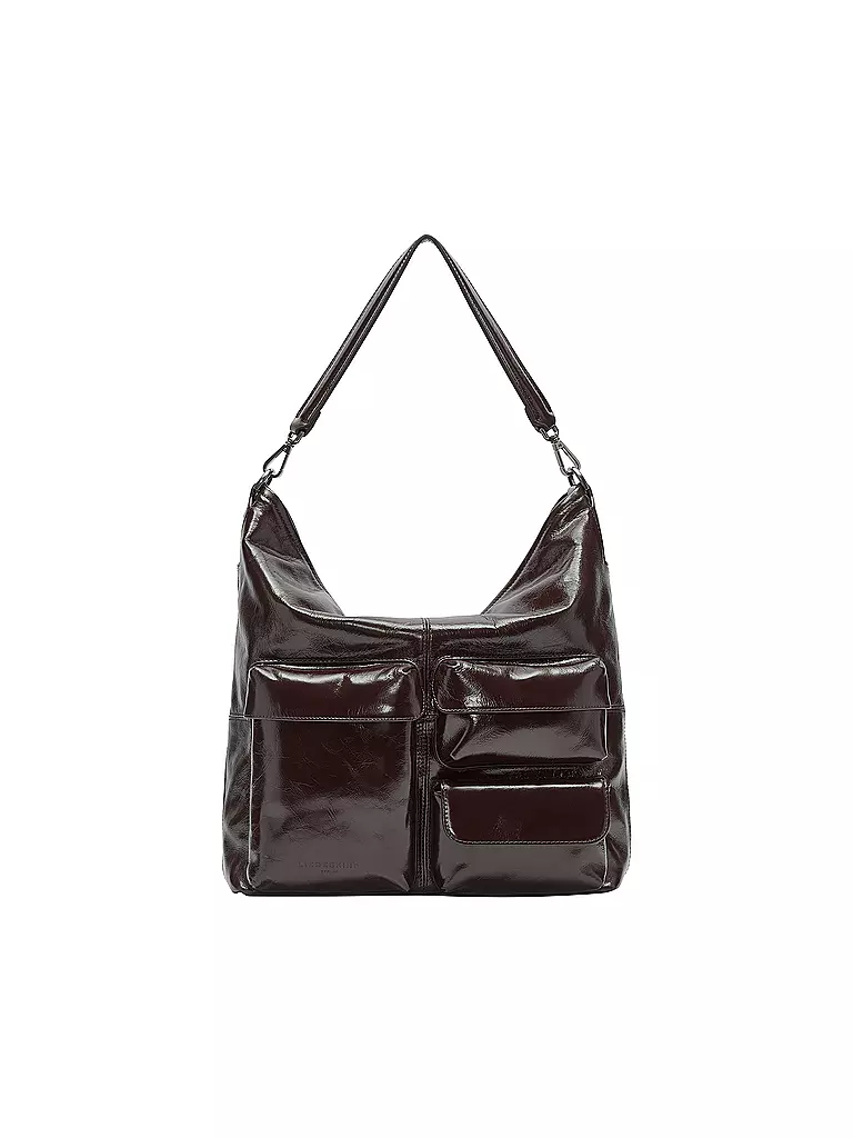 LIEBESKIND BERLIN | Ledertasche - Hobo Bag Medium | dunkelrot