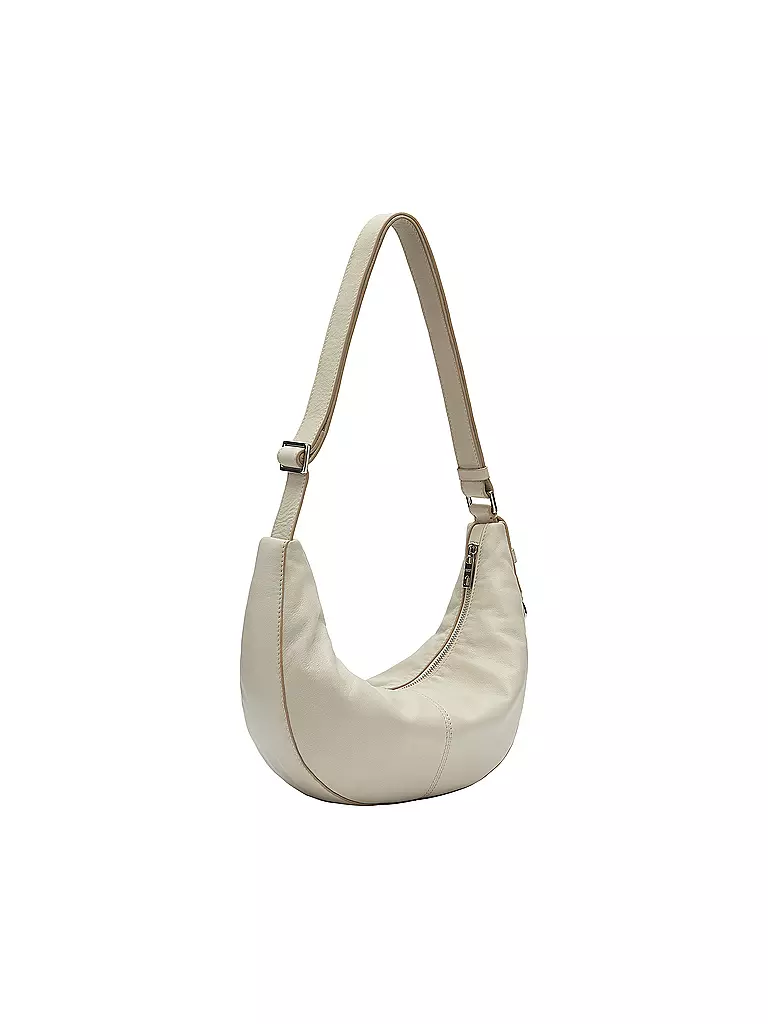 LIEBESKIND BERLIN | Ledertasche - Hobo Bag MOON Small | schwarz