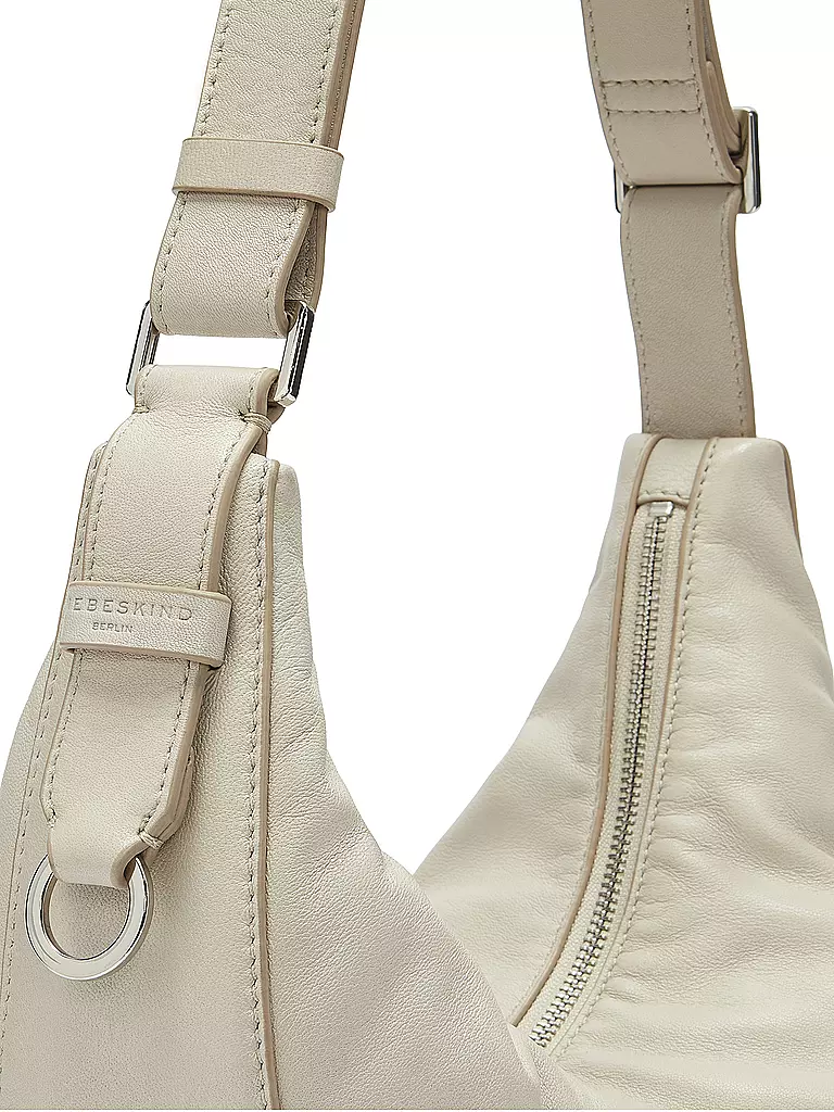 LIEBESKIND BERLIN | Ledertasche - Hobo Bag MOON Small | schwarz
