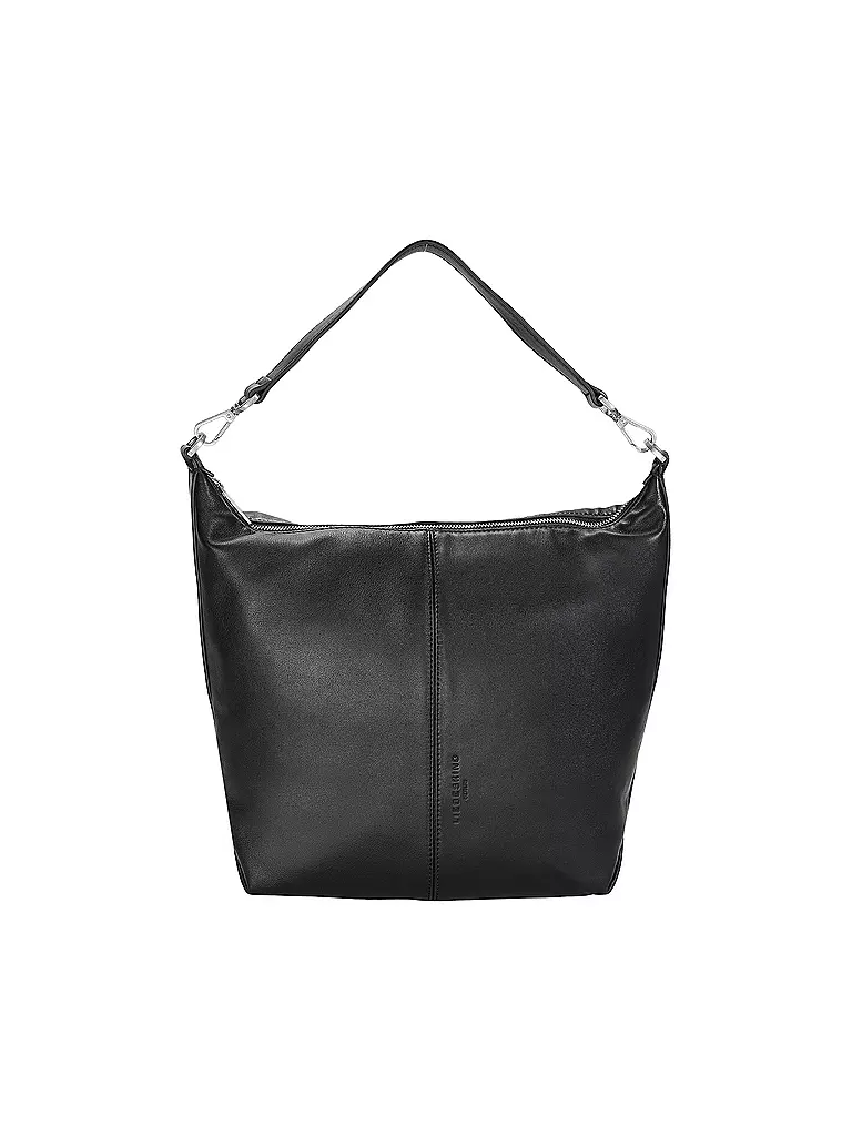 LIEBESKIND BERLIN | Ledertasche - Hobo Bag PARIS Medium | schwarz