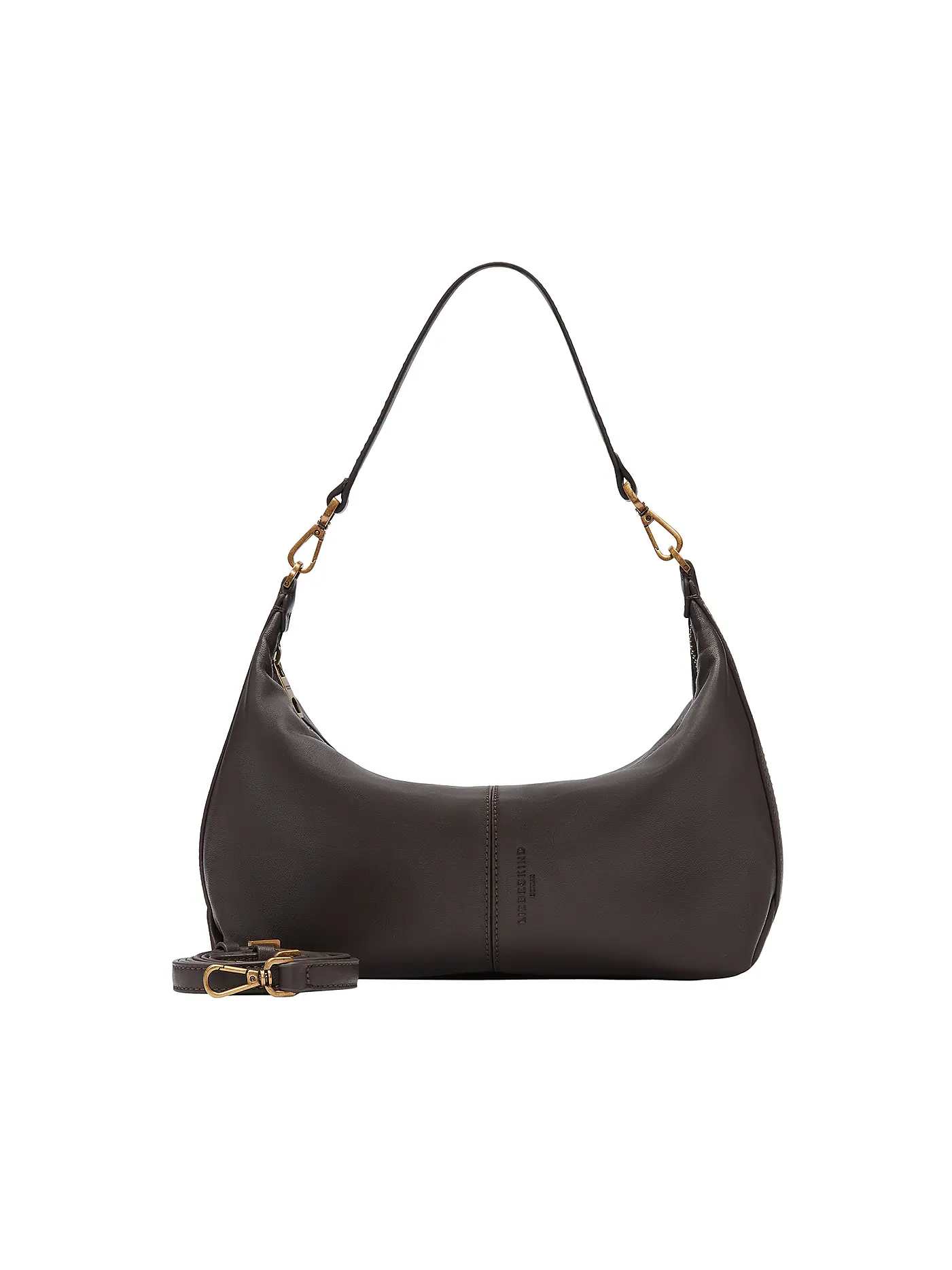 LIEBESKIND BERLIN | Ledertasche - Hobo Bag PARIS Small | braun