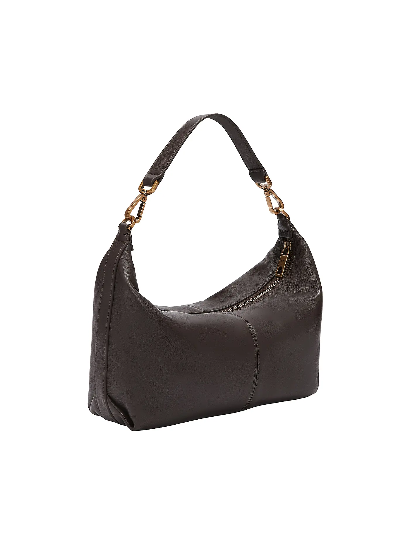 LIEBESKIND BERLIN | Ledertasche - Hobo Bag PARIS Small | braun