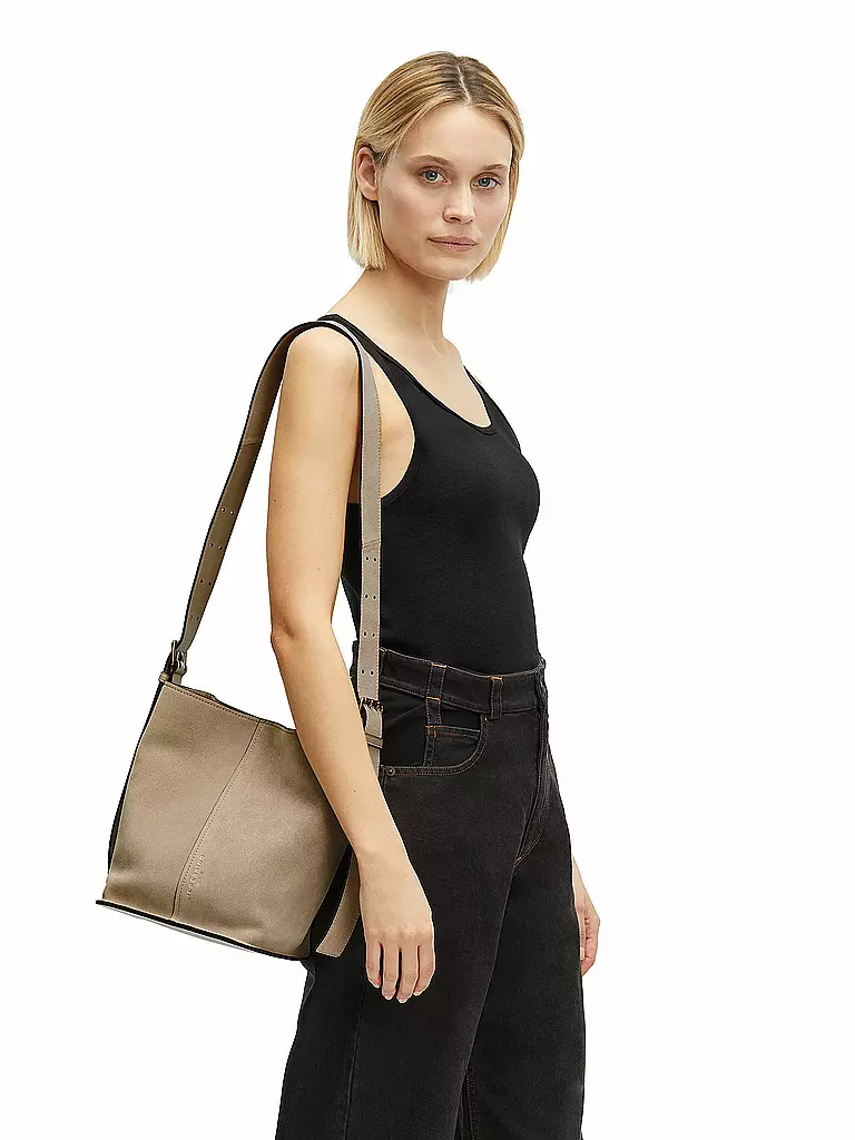 LIEBESKIND BERLIN | Ledertasche - Hobo Bag | camel