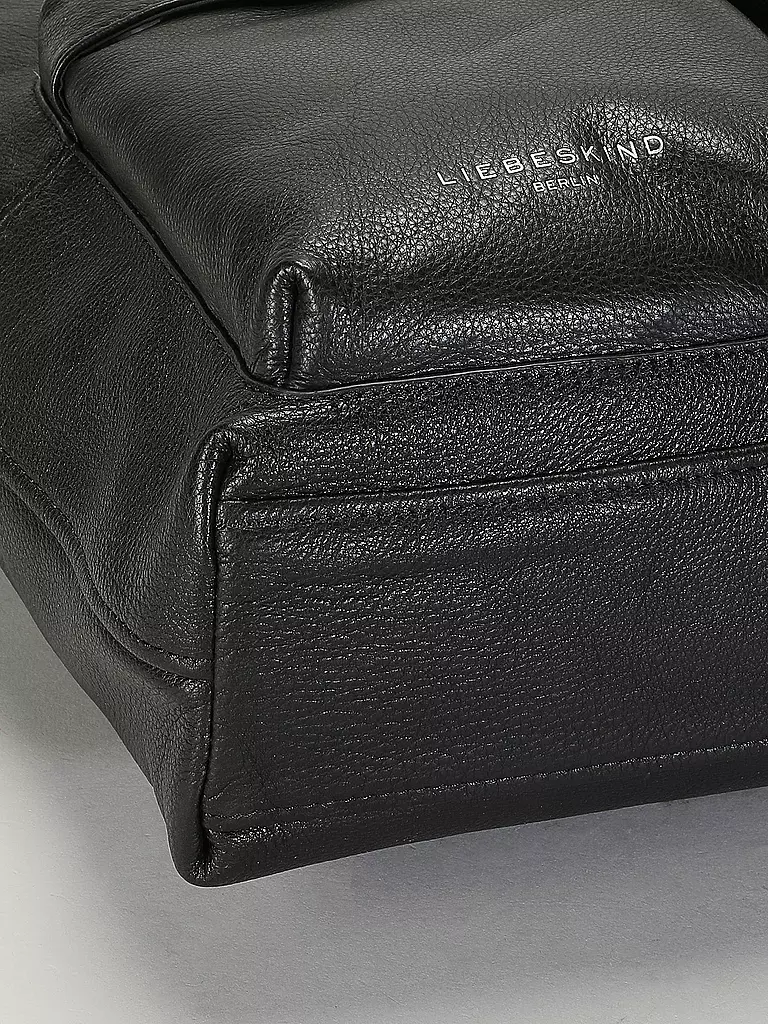 LIEBESKIND BERLIN | Ledertasche - Hobo Medium | schwarz