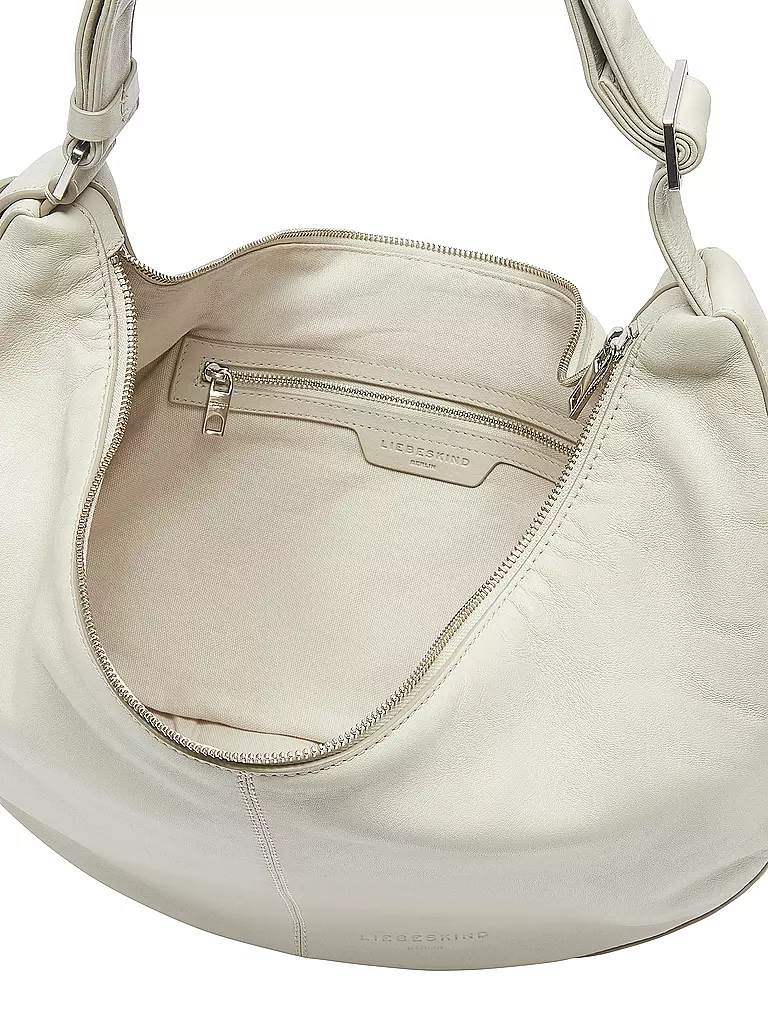 LIEBESKIND BERLIN | Ledertasche - Hobo MOON Medium | creme