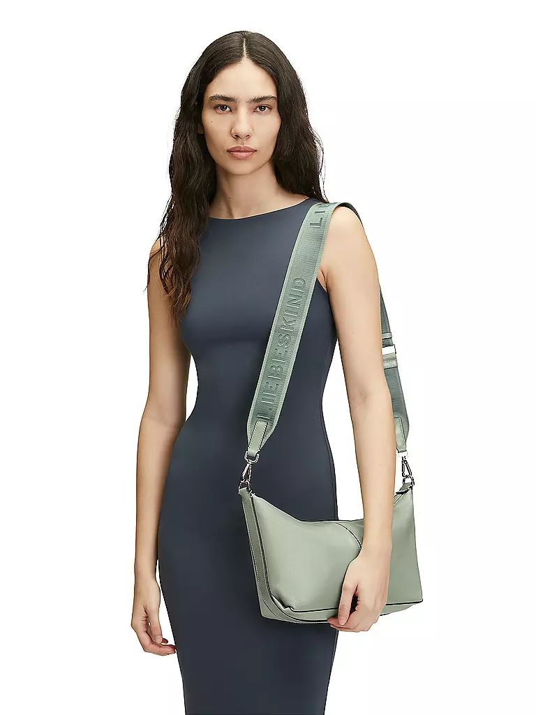 LIEBESKIND BERLIN | Ledertasche - Hobo PARIS Small  | hellgrün