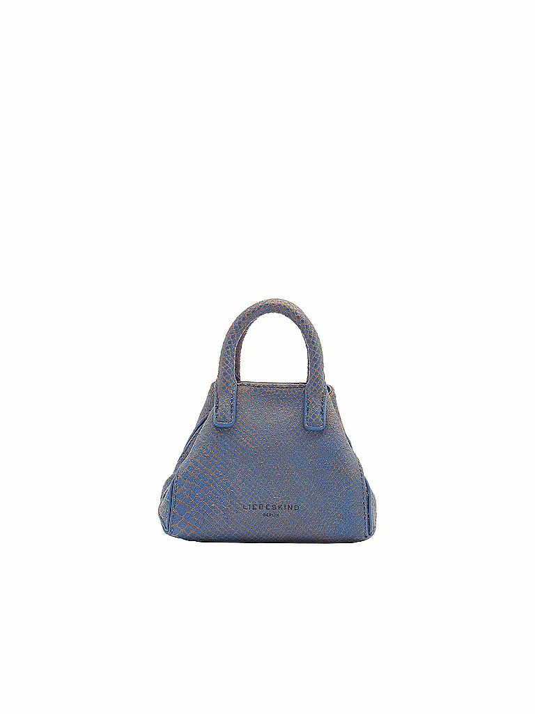 LIEBESKIND BERLIN | Ledertasche - Mini Bag Chelsea XS  | blau