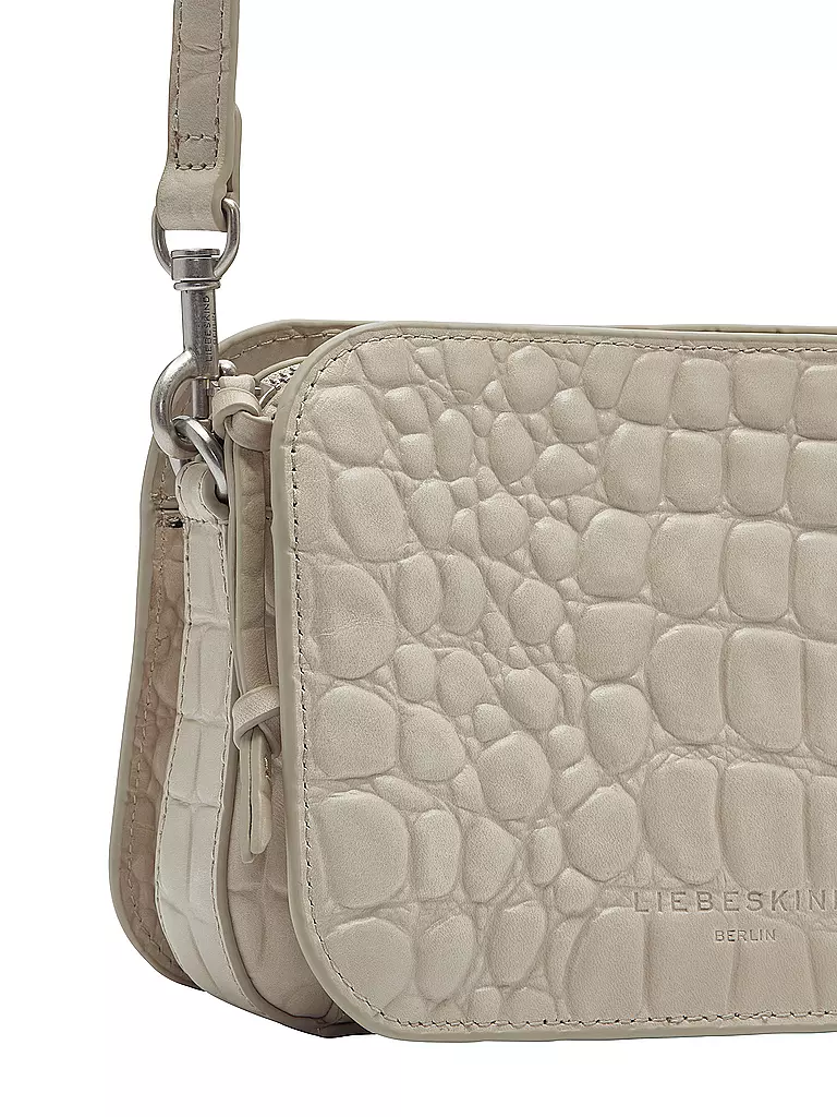 LIEBESKIND BERLIN | Ledertasche - Mini Bag LUKA Small | grau