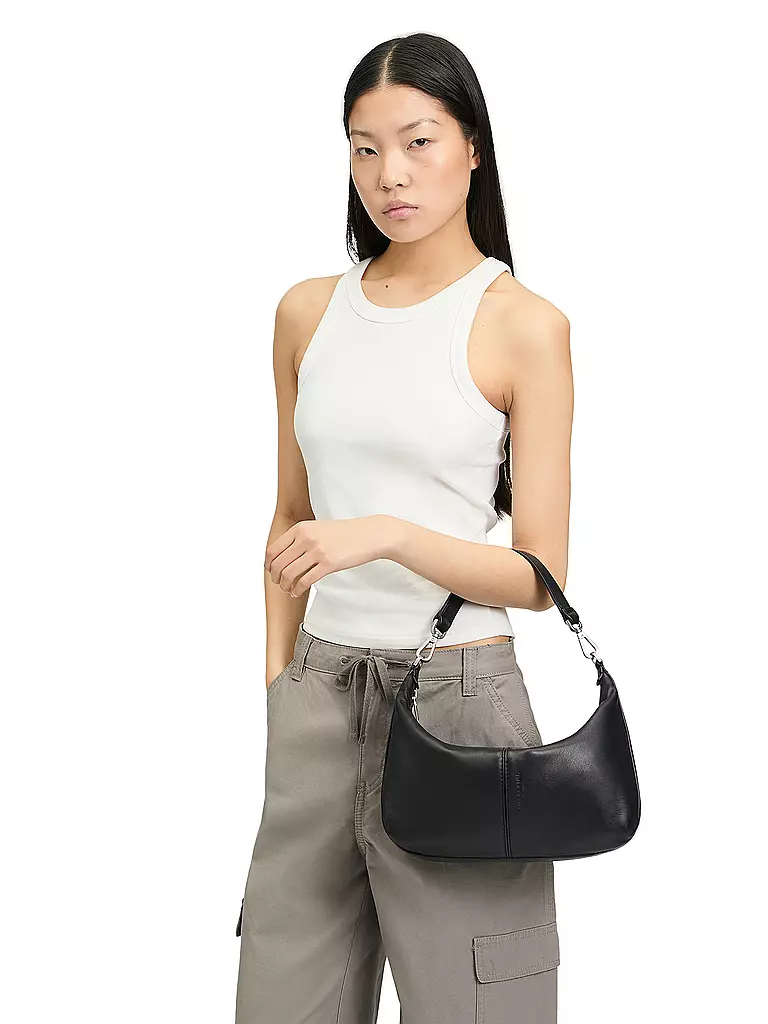LIEBESKIND BERLIN | Ledertasche - Schultertasche PARIS Small | beige