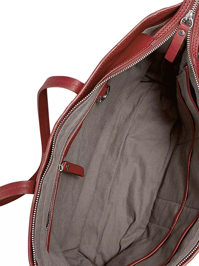 LIEBESKIND BERLIN | Ledertasche - Shopper "Essential" | rot