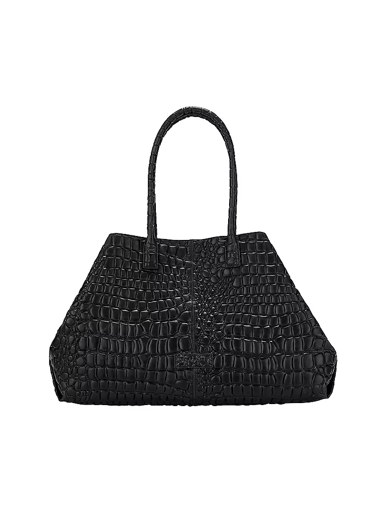 LIEBESKIND BERLIN | Ledertasche - Shopper "Malibu Chealsea Shopper L" | schwarz