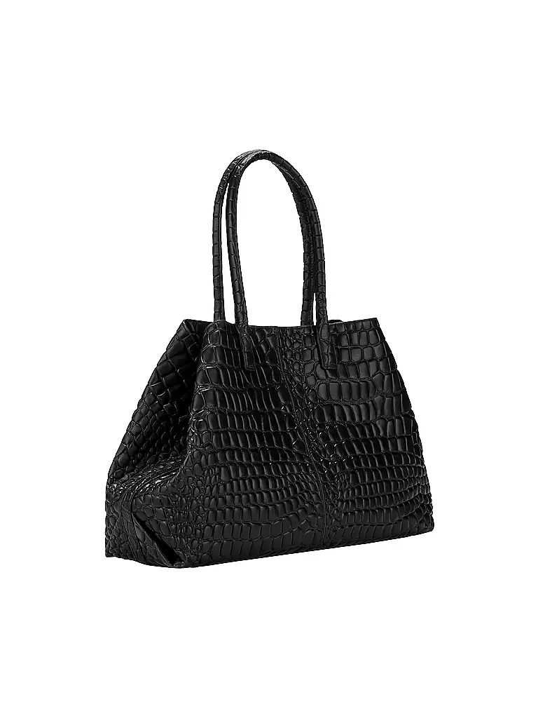 LIEBESKIND BERLIN | Ledertasche - Shopper "Malibu Chealsea Shopper L" | schwarz