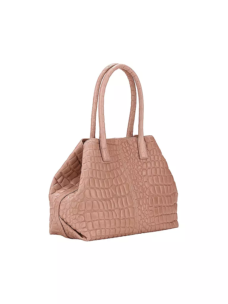 LIEBESKIND BERLIN | Ledertasche - Shopper "Malibu L.A. Shopper M" | rosa