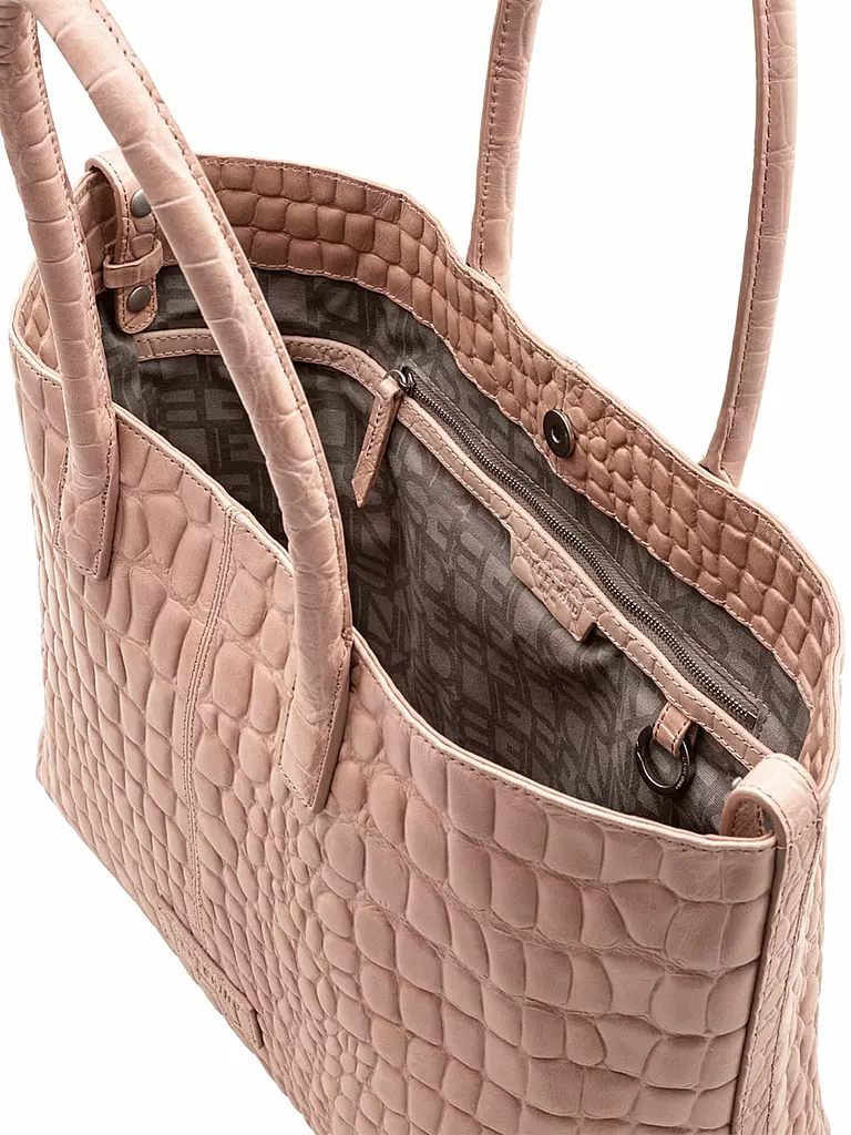 LIEBESKIND BERLIN | Ledertasche - Shopper "Malibu L.A. Shopper M" | rosa