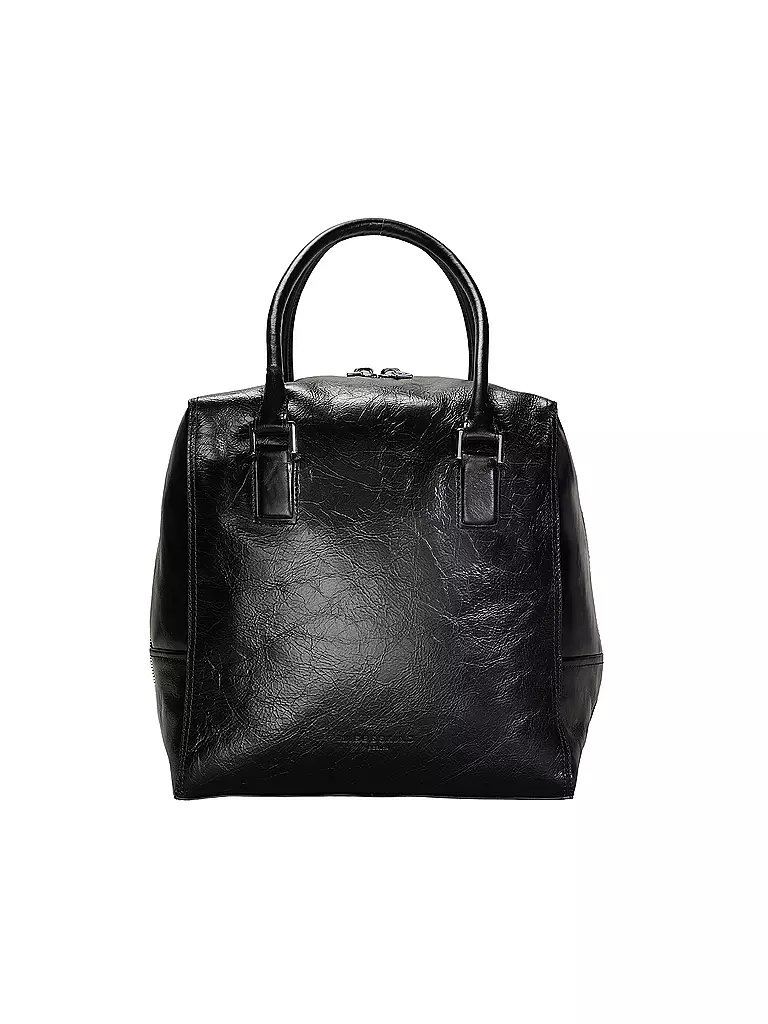 LIEBESKIND BERLIN | Ledertasche - Shopper LACK Medium | schwarz