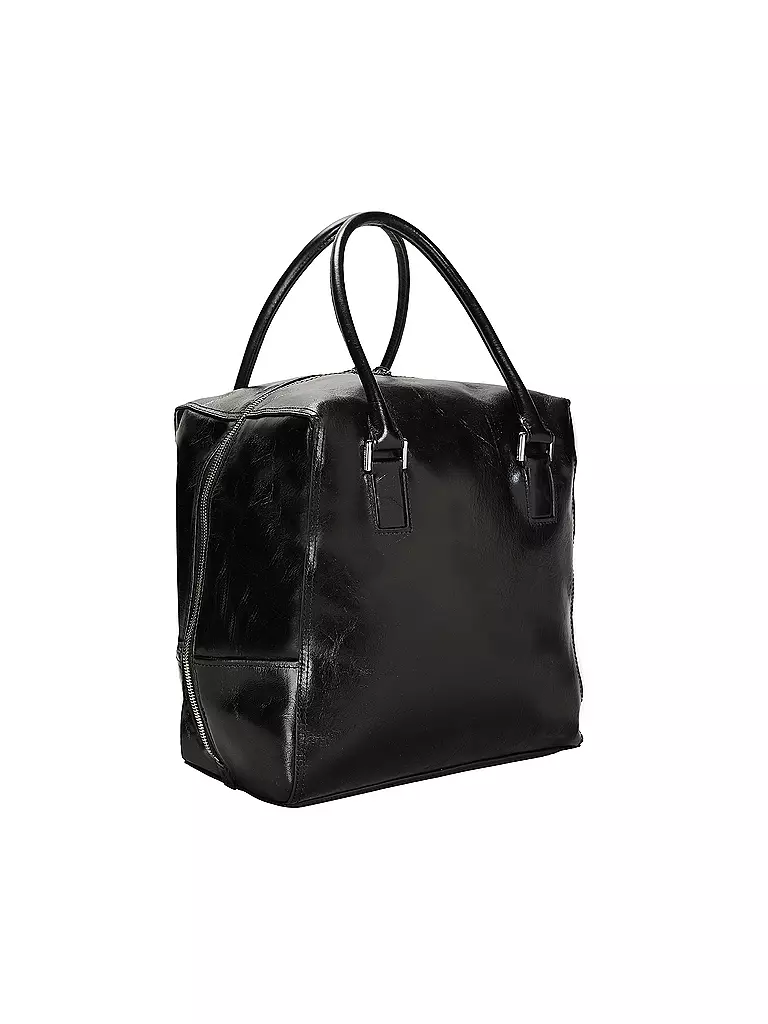 LIEBESKIND BERLIN | Ledertasche - Shopper LACK Medium | schwarz