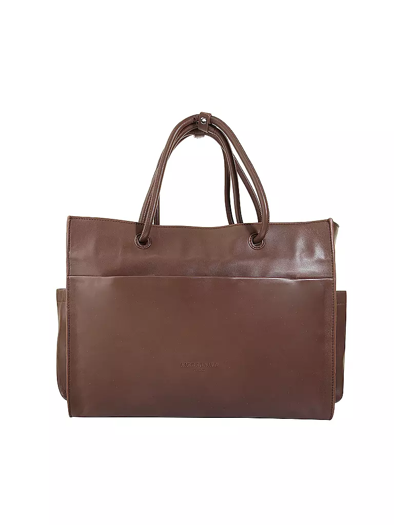 LIEBESKIND BERLIN | Ledertasche - Shopper M | braun