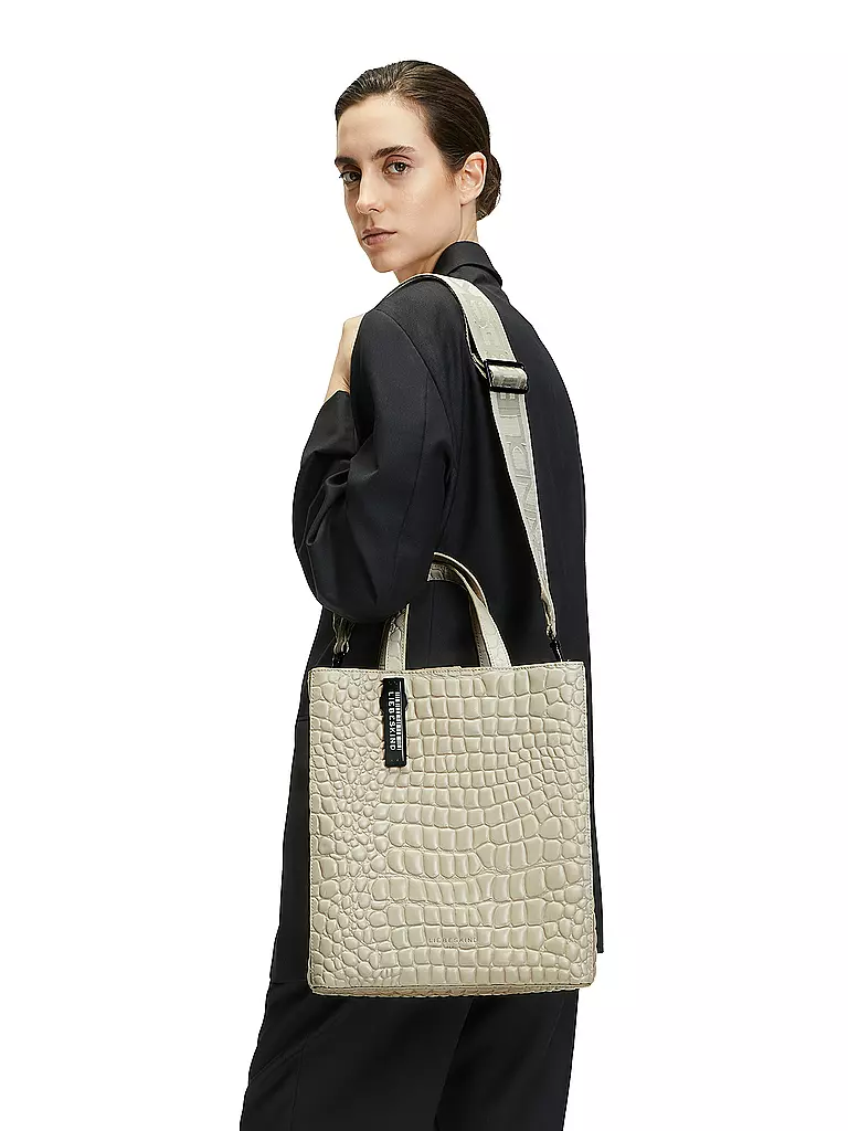 LIEBESKIND BERLIN | Ledertasche - Shopper PAPER BAG Medium | schwarz