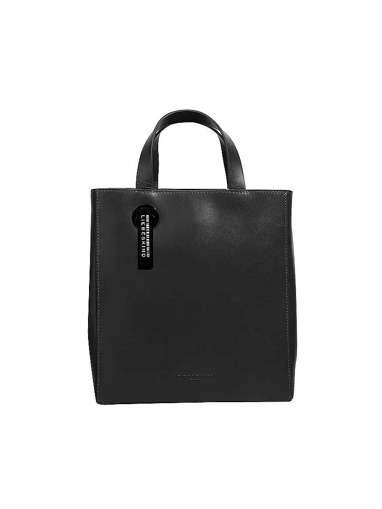 LIEBESKIND BERLIN | Ledertasche - Shopper Paper Bag S | schwarz