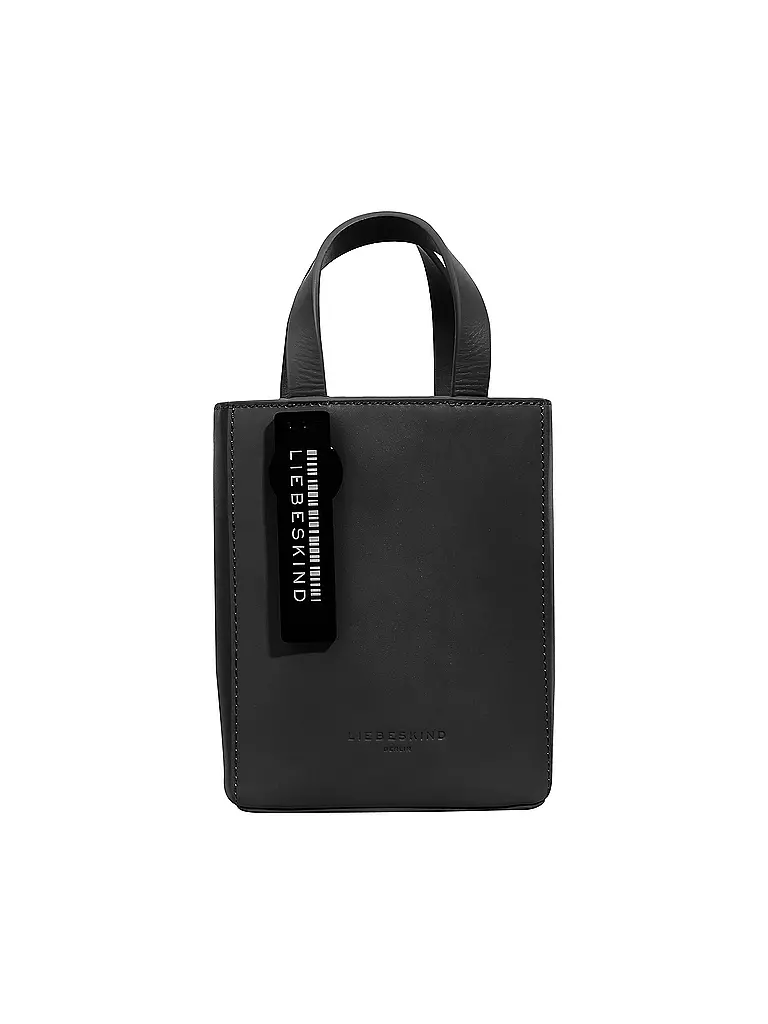 LIEBESKIND BERLIN | Ledertasche - Shopper Paper Bag XS | schwarz