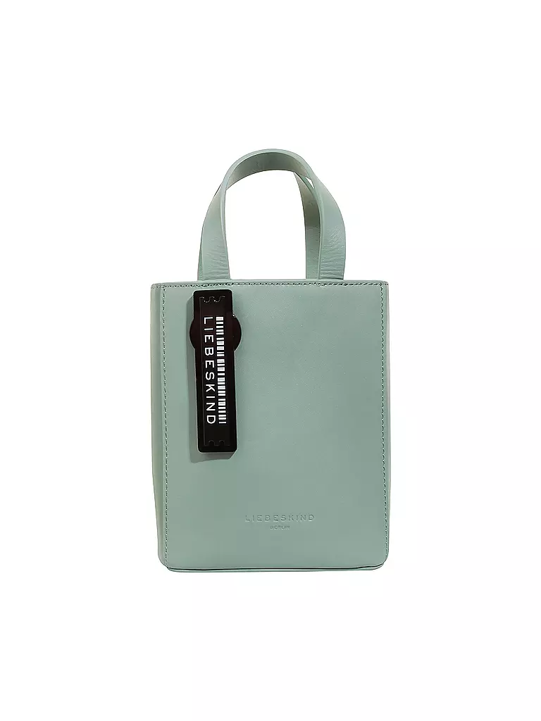 LIEBESKIND BERLIN | Ledertasche - Shopper Paper Bag XS | petrol