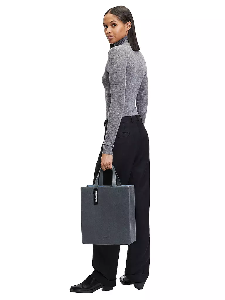LIEBESKIND BERLIN | Ledertasche - Shopper PAPER TOTE M | schwarz