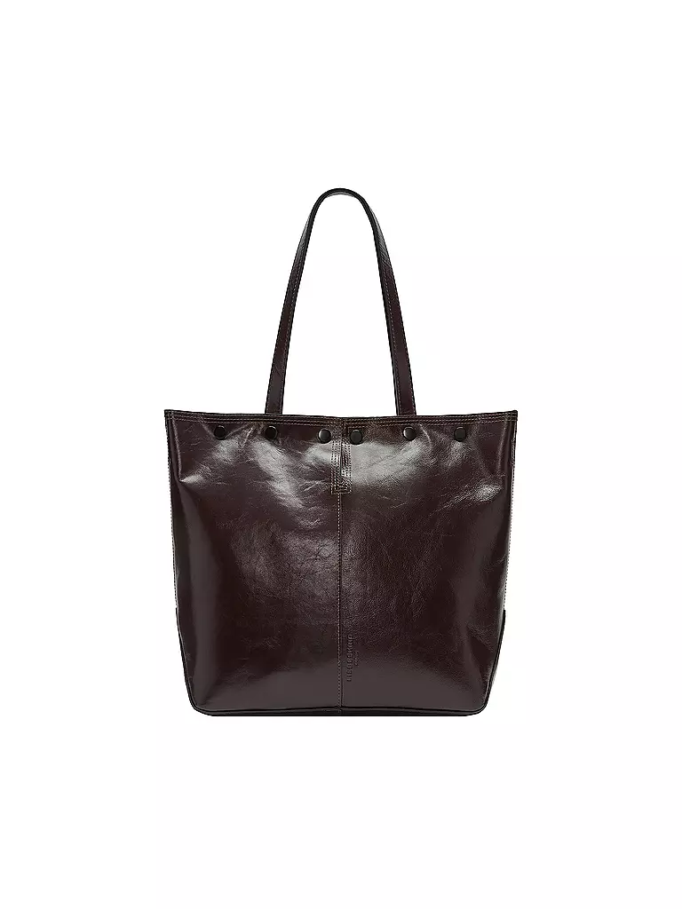 LIEBESKIND BERLIN | Ledertasche - Shopper RIVE Large | dunkelrot