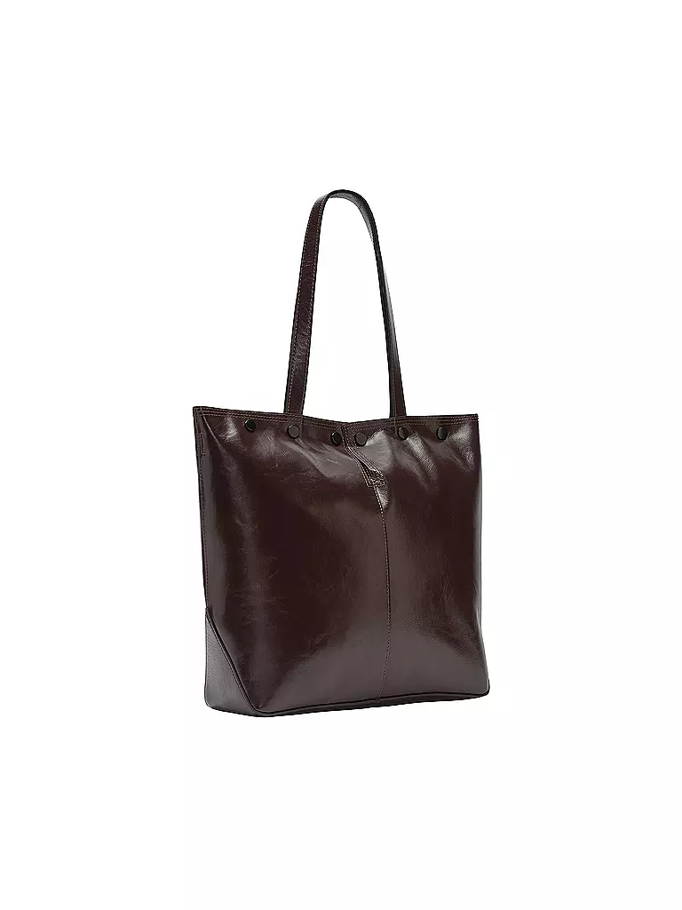 LIEBESKIND BERLIN | Ledertasche - Shopper RIVE Large | dunkelrot