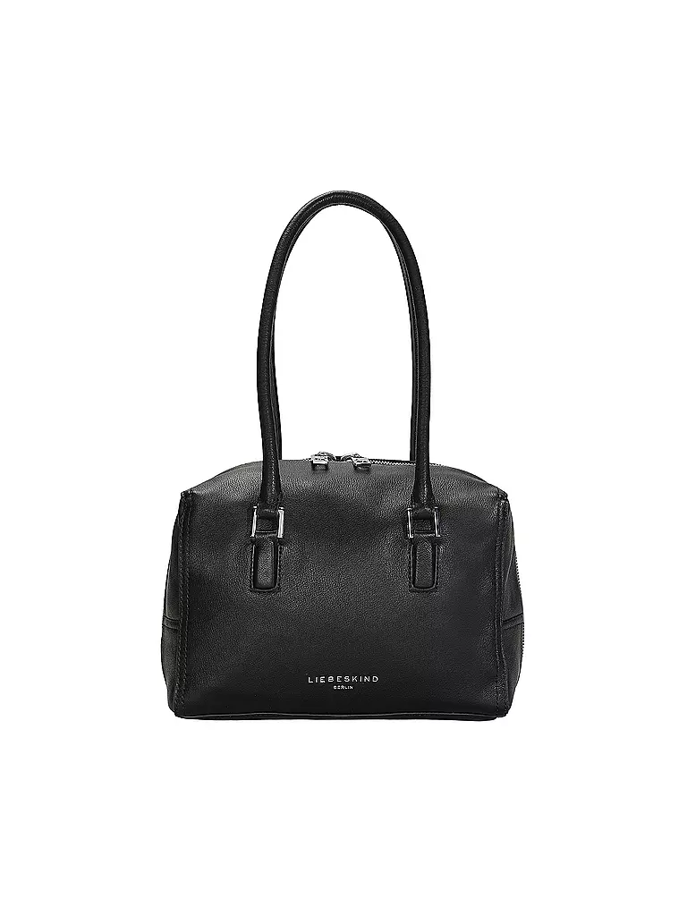 LIEBESKIND BERLIN | Ledertasche - Shopper Small  | schwarz