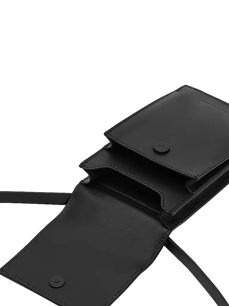 LIEBESKIND BERLIN | Ledertasche - Smartphone Bag | schwarz