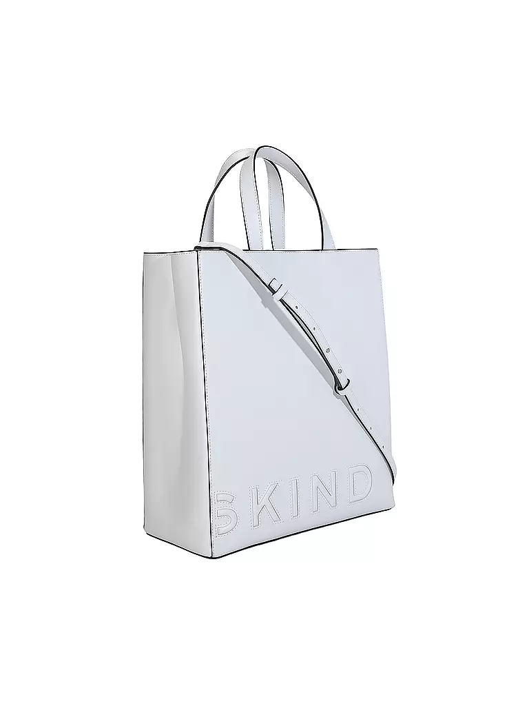 LIEBESKIND BERLIN | Ledertasche - Tote Bag PAPER BAG Medium | weiss