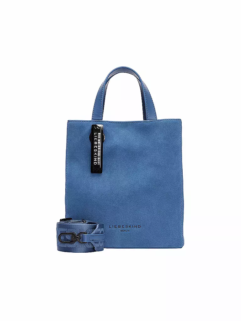 LIEBESKIND BERLIN | Ledertasche - Tote Bag PAPER BAG S | blau