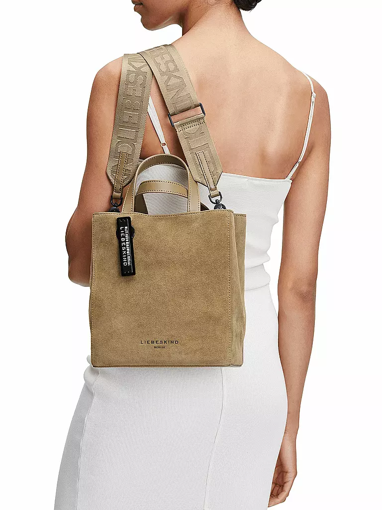 LIEBESKIND BERLIN | Ledertasche - Tote Bag PAPER BAG S | Camel