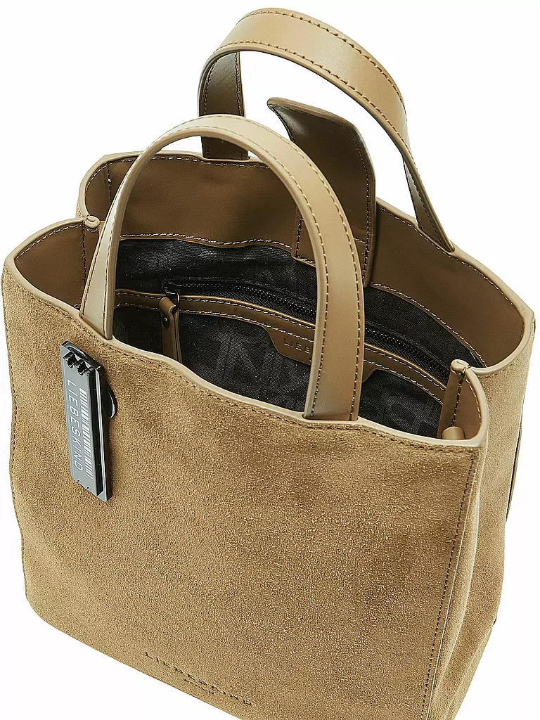 LIEBESKIND BERLIN | Ledertasche - Tote Bag PAPER BAG S | Camel