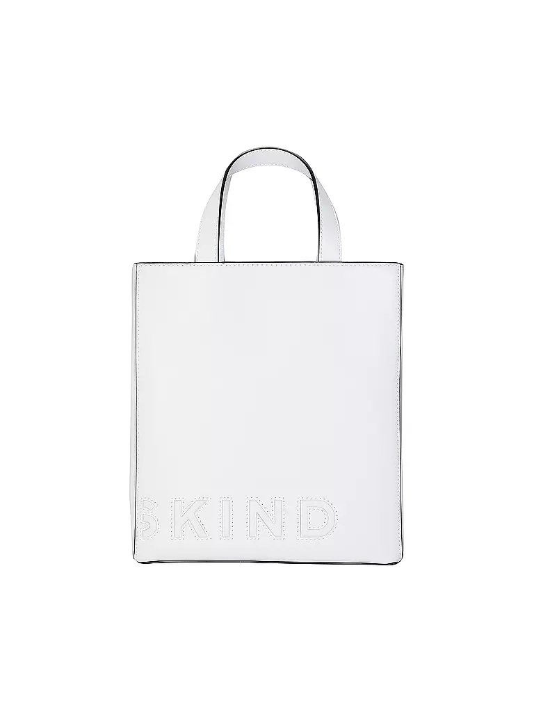 LIEBESKIND BERLIN | Ledertasche - Tote Bag PAPER BAG Small | weiss