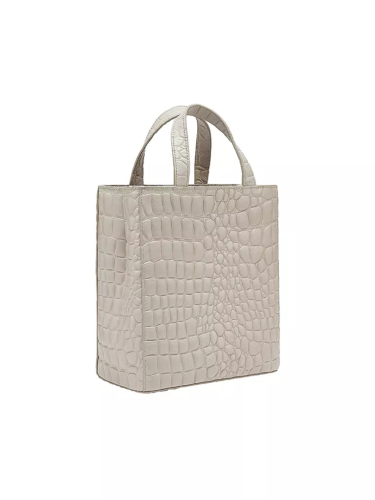 LIEBESKIND BERLIN | Ledertasche - Tote Bag PAPER BAG Small | grau