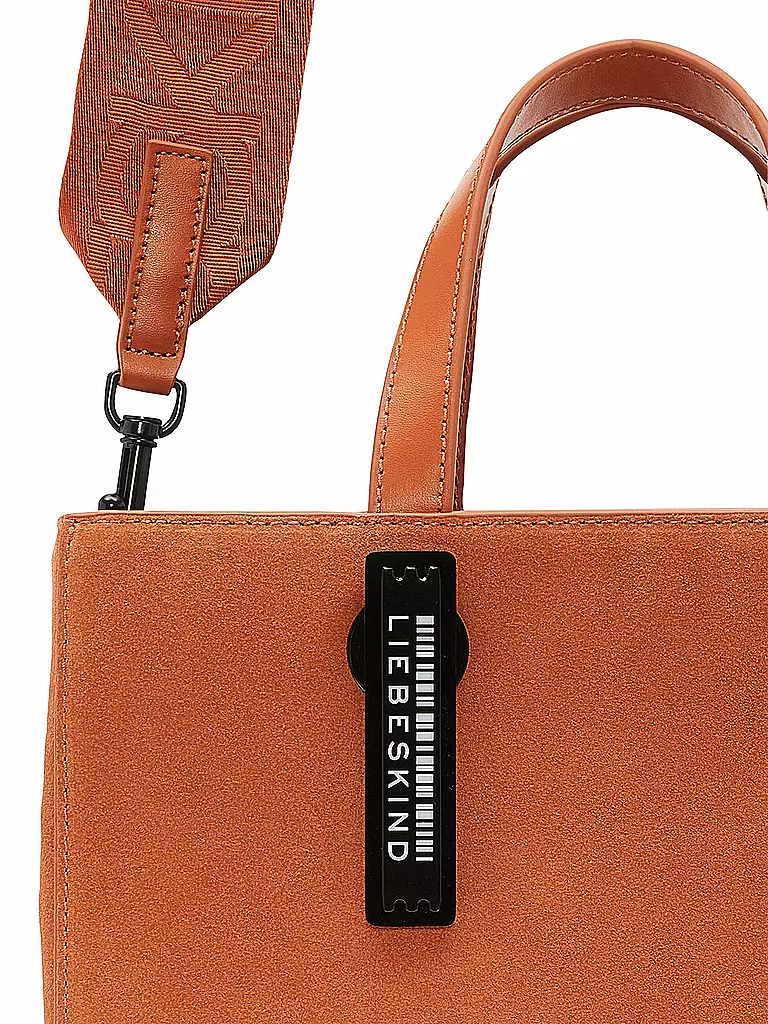 LIEBESKIND BERLIN | Ledertasche - Tote Bag PAPERBAG Medium | orange