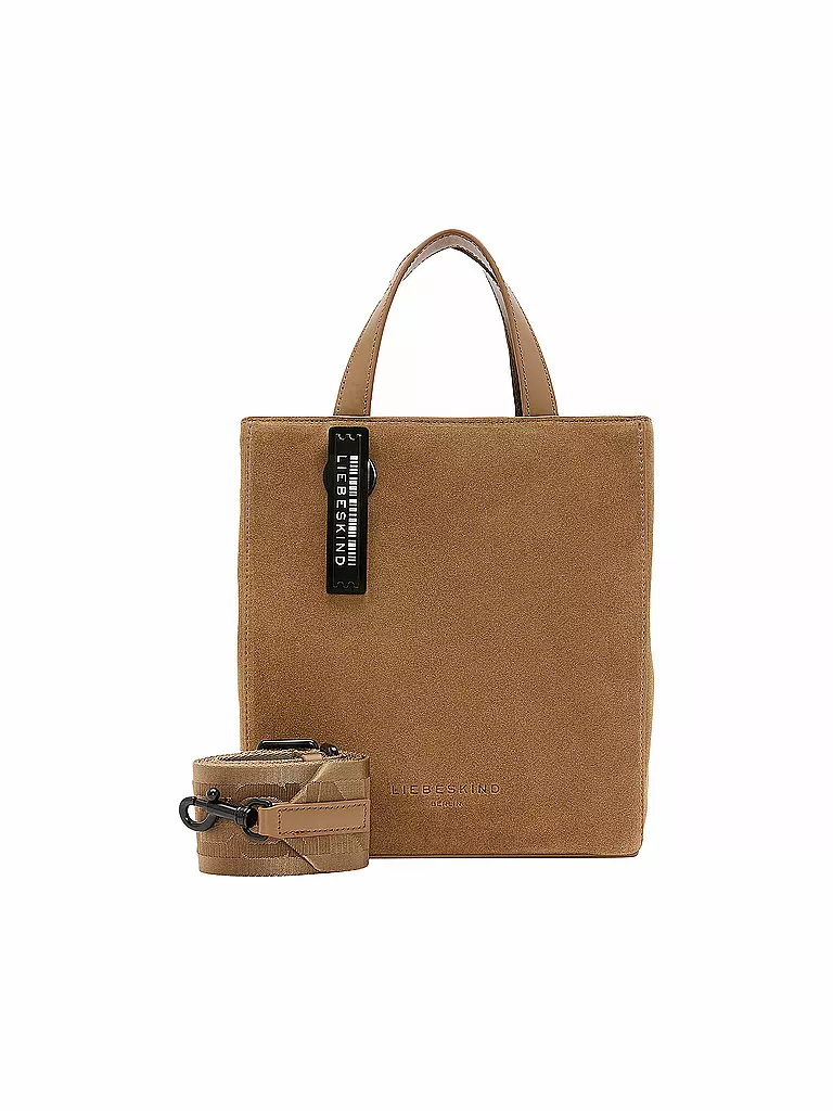 LIEBESKIND BERLIN | Ledertasche - Tote Bag PAPERBAG Small | braun