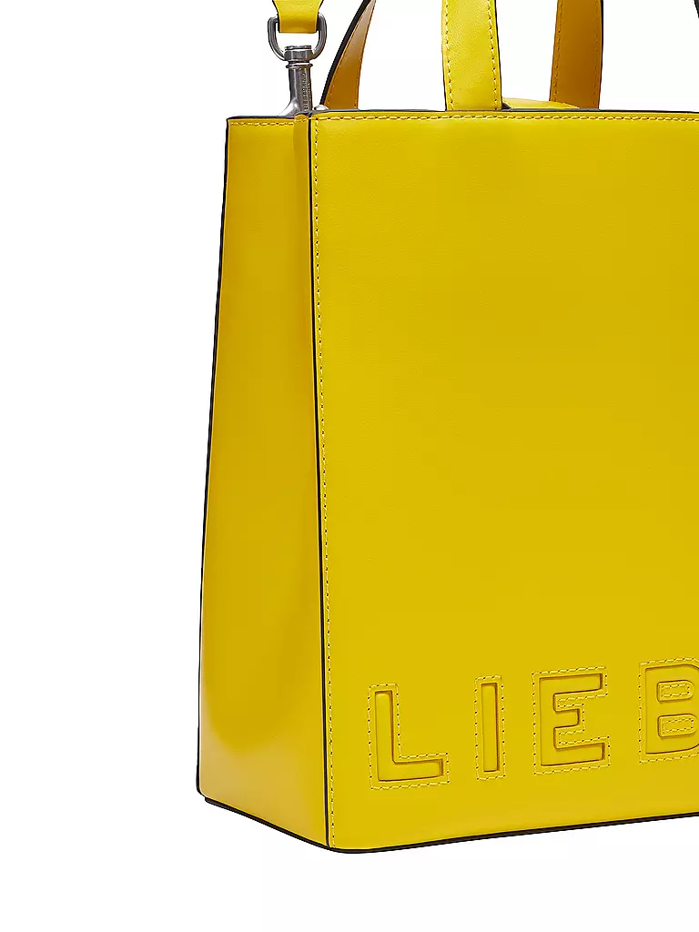 LIEBESKIND BERLIN | Ledertasche - Tote Bag Small | gelb