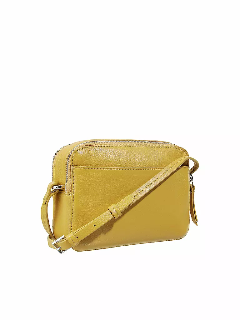 LIEBESKIND BERLIN | Ledertasche - Umhängetasche "Essential" | gelb