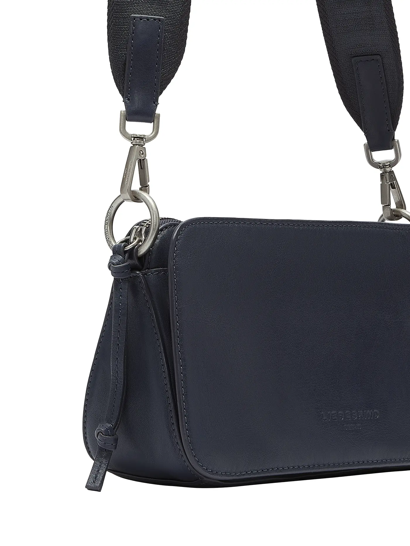LIEBESKIND BERLIN | Ledertasche - Umhängetasche CLARICE Medium | blau