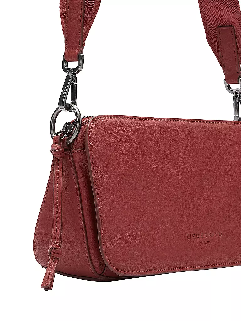 LIEBESKIND BERLIN | Ledertasche - Umhängetasche CLARICE Medium | rot