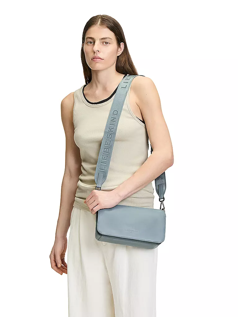 LIEBESKIND BERLIN | Ledertasche - Umhängetasche CLARICE | hellblau